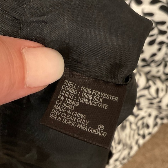 Antonio Melani black & white fully lined dress - Picture 6 of 11